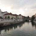 12 Ljubljanica River with Novi Trg on the left